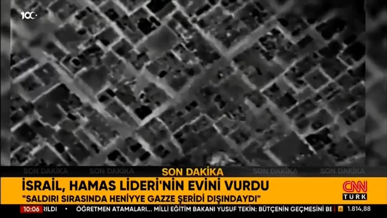 İsrail Hamas liderinin evini vurdu