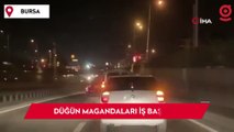 Düğün magandaları iş başında: Tünelde arka arkaya ateş açtı