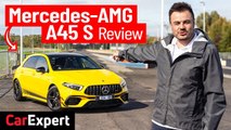 Mercedes A45 S review   1/4 mile & 0-100! This AMG Benz is FAST, but does it lack soul?