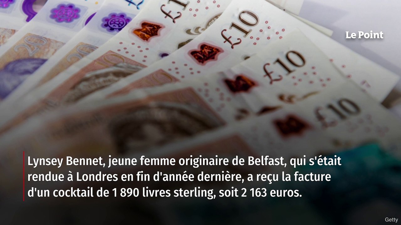 Londres : une femme commande accidentellement un cocktail à plus de 2 000 euros
