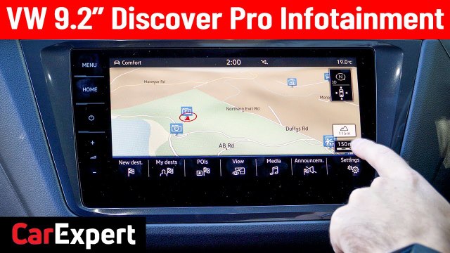 2020 Volkswagen Discover Pro 9.2 & Digital Cockpit expert infotainment review