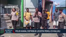 Polisi Kawal Distribusi Logistik Pemilu di Maluku