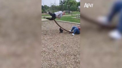 To Be A Kid Again - Grown-Ups Go Wild on the Playground