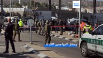 فيديو: هجوم على حاجز عسكري إسرائيلي قرب القدس يسفر عن 6 إصابات من قوات الإمن الإسرائيلية
