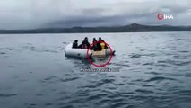 Yunanistan kaçak göçmenleri taşıyan botun motorunu söküp ölüme terk etti!
