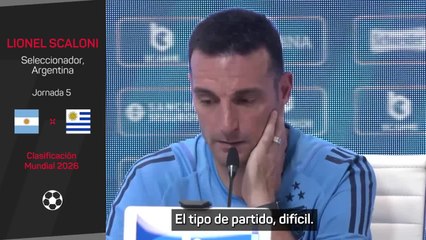 Scaloni: "Argentina está capacitado para competir"