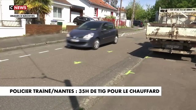 Nantes: Seulement 35h de travaux d'intéret général pour le jeune homme qui a trainé un policier au sol après un refus d’obtempérer - VIDEO