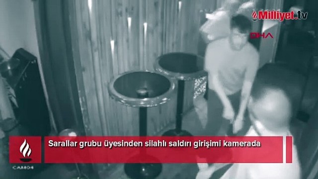Sarallar grubu üyesinden silahlı saldırı girişimi