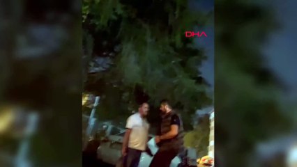 Babasına şikayet etti diye sokak ortasında darp etti! O anlar kameraya aldırdı