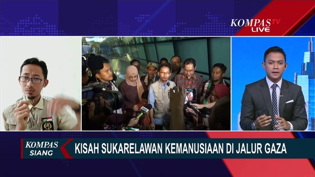 Sempat Tertahan, Begini Kisah Sukarelawan Kemanusiaan Gaza Berhasil Dievakuasi ke Indonesia