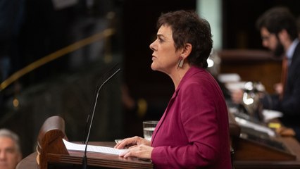 Mertxe Aizpurúa: "Hay que abordar la plurinacionalidad y consolidar el tiempo de paz y convivencia de nuestro pueblo. Hay que acordar un debate nacional"