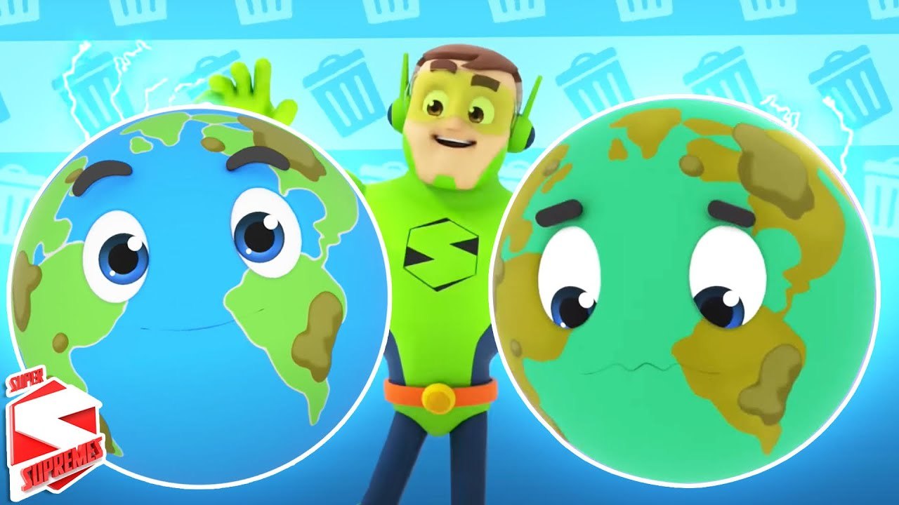 Keep Our Planet Clean, Earth Day and Learning Videos for Kids