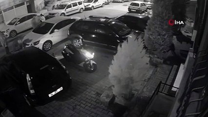 İstanbul’da yine silahlar konuştu: Karı koca dehşeti kamerada!