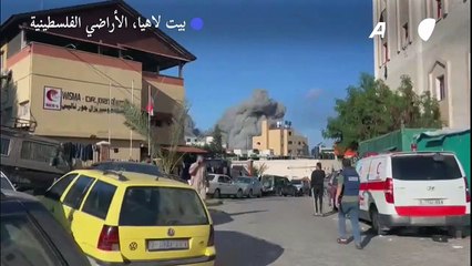 تصاعد أعمدة دخان في بيت لاهيا