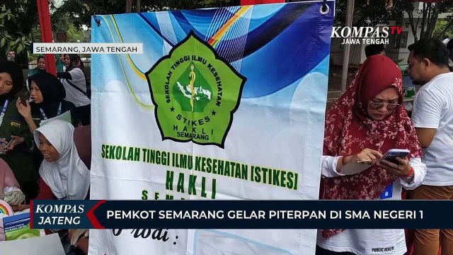 Pemerintah Kota Semarang Gelar Piterpan di SMA Negeri 1