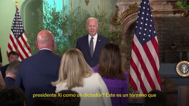 Biden sobre Xi Jinping: Es un dictador en el sentido de que dirige un país comunista