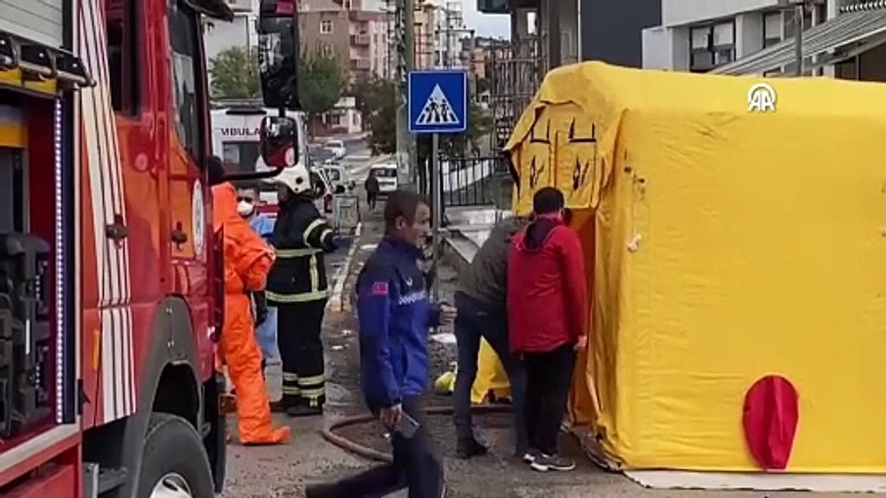 Fuite de produits chimiques au centre de distribution de marchandises : 12 personnes transportées à l'hôpital