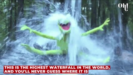 This is the highest waterfall in the world, and you'll never guess where it is