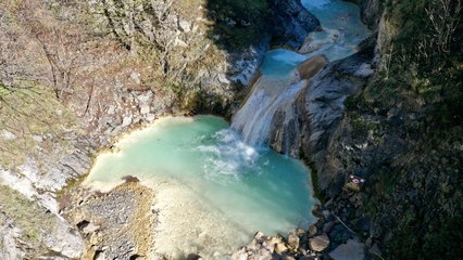 Göksu travertenleri turizme katkı sağlıyor