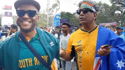 ইডেনে দ্বিতীয় সেমিতে অজি-প্রোটিয়া মহারণ! দলের সমর্থনে দক্ষিণ আফ্রিকা থেকে হাজির ফ্যানেরা