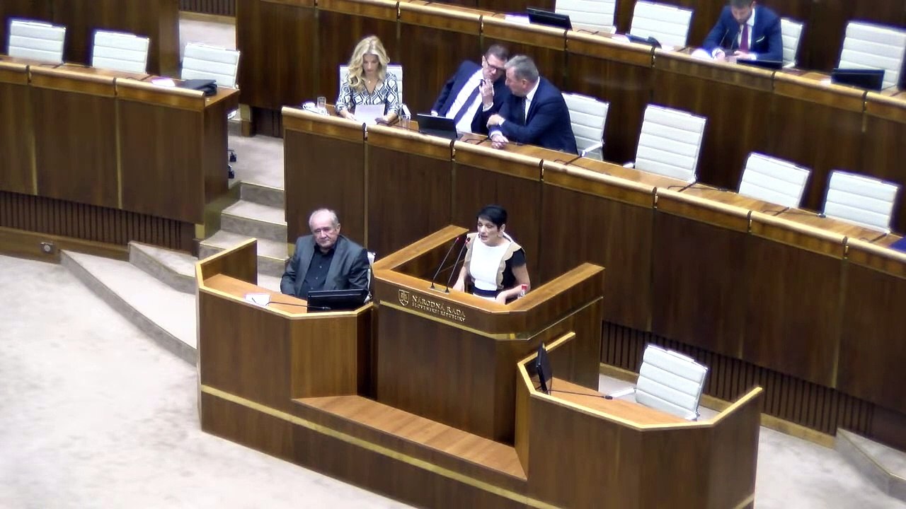 ZÁZNAM: Rokovanie Národnej rady SR