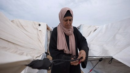 قصة النازحة هناء أبو شرخ