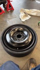 Le pneu pliable se gonfle rapidement