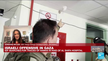 Israeli military continues raid of Gaza's Al Shifa Hospital