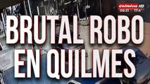 Brutal robo en Quilmes: pirañas lo atacaron estando con su hijo