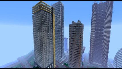 GÖKDELEN YAPIYORUZ !!! - Minecraft Modern Evler