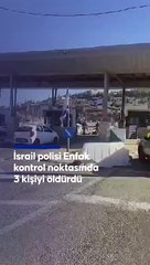 İsrail polisi Batı Şeria'da 3 Filistinliyi öldürdü