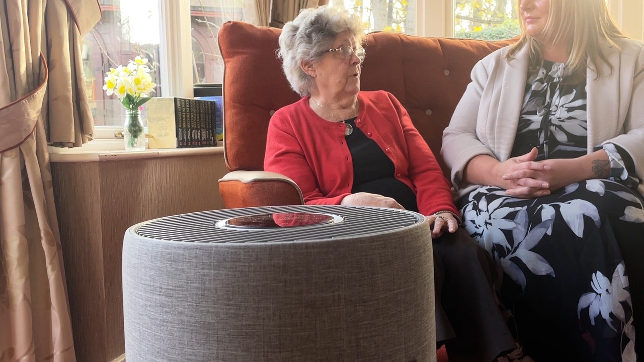 North East care homes take part in air filter research to hopefully help improve respiratory diseases