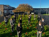 Victoria Primary School pupils hold Remembrance event