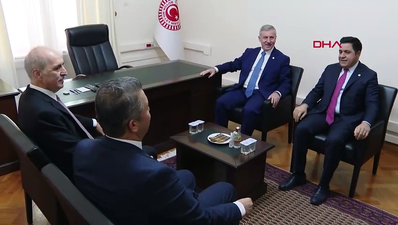 TBMM Başkanı Numan Kurtulmuş Saadet Partisi'ni ziyaret etti