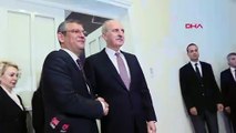 Le président de la Grande Assemblée nationale turque, Numan Kurtulmuş, a rendu visite au président du CHP, Özgür Özel