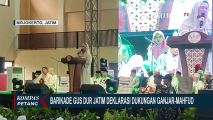 Barikade Gus Dur Jatim Deklarasikan Dukungan untuk Ganjar-Mahfud, Ini Kata Yenny Wahid