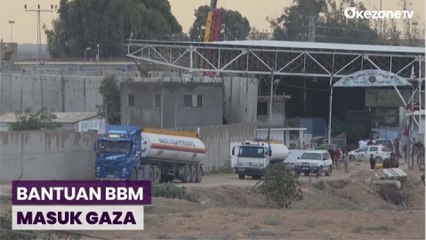 24 Ribu Liter BBM Akhirnya Masuk ke Wilayah Gaza