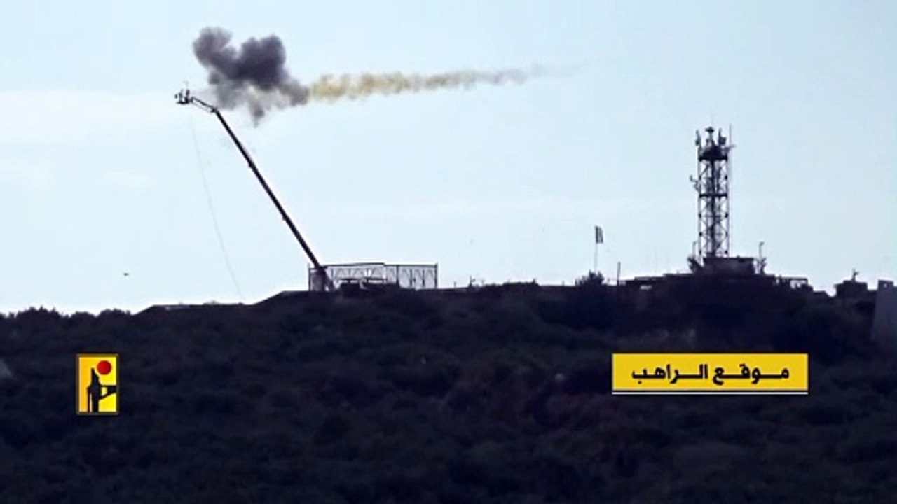 مشاهد من إستهداف المقاومة الإسلامية لعدد من المواقع التابعة لجيش العدو الإسرائيلي عند الحدود اللبنانية الفلسطينية