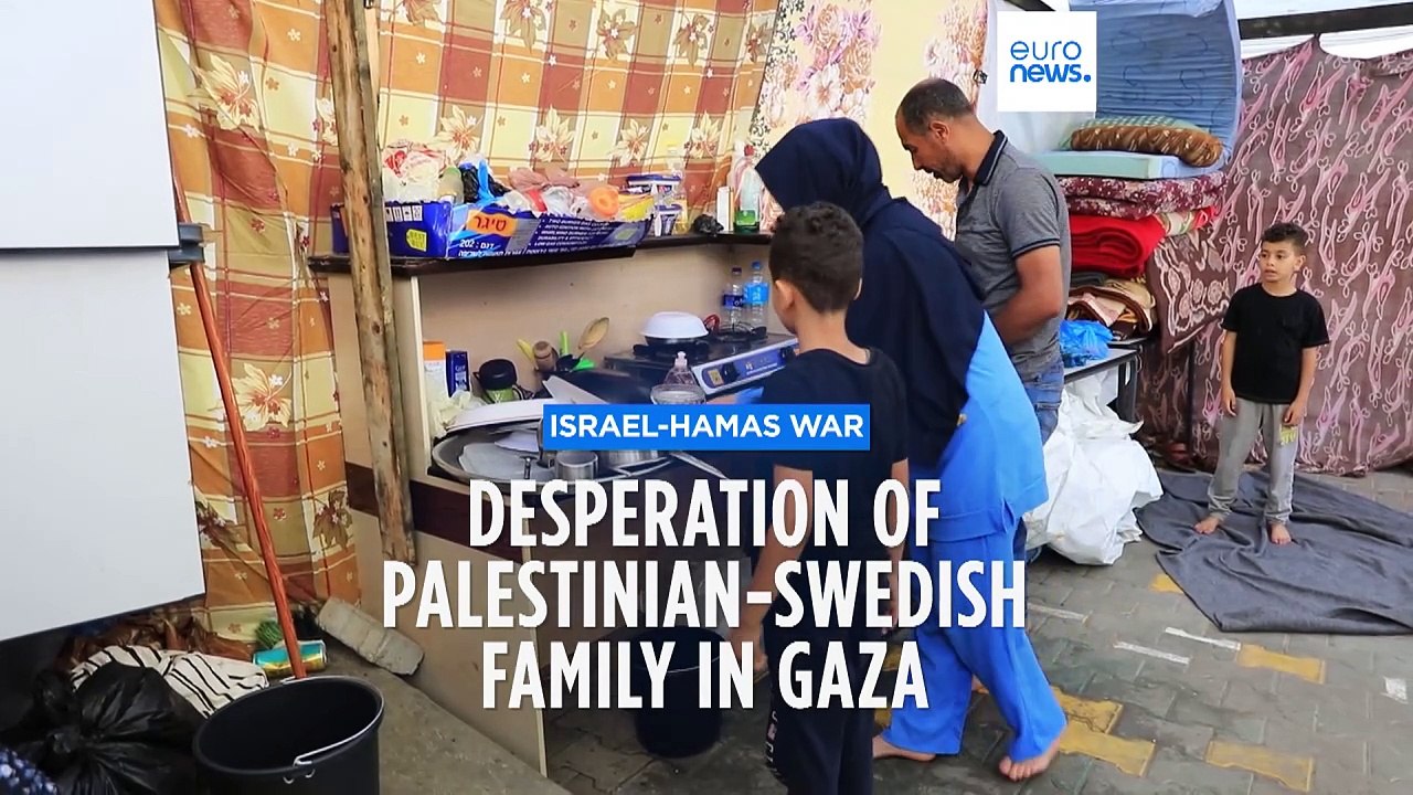 ‘I just want to feel that my children are safe’: Euronews speaks to dual nations still in Gaza