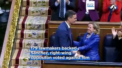 Pedro Sanchez officially elected as Spanish Prime Minister