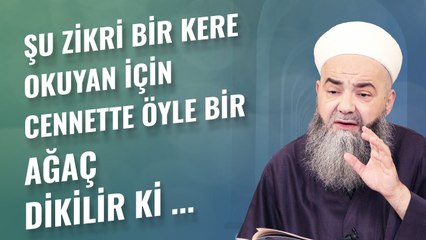 Şu Zikri Bir Kere Okuyan İçin Cennette Öyle Bir Ağaç Dikilir ki ...