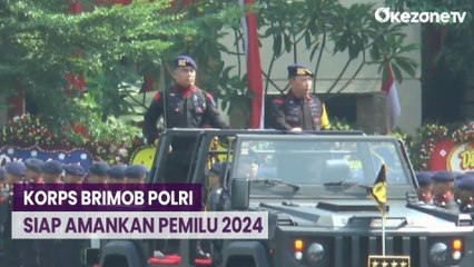 Kapolri: Korps Brimob Polri Siap Amankan Pemilu 2024