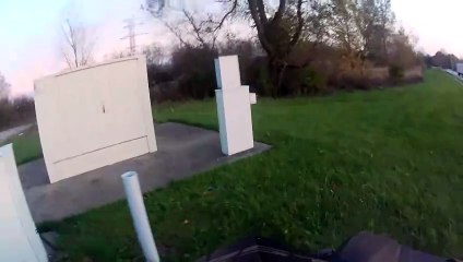 Guy in Pickup Follows ATV After Finger Pointing