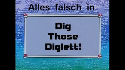 Alles Falsch in Pokémon: Episode 30 (Das Digda-Problem)
