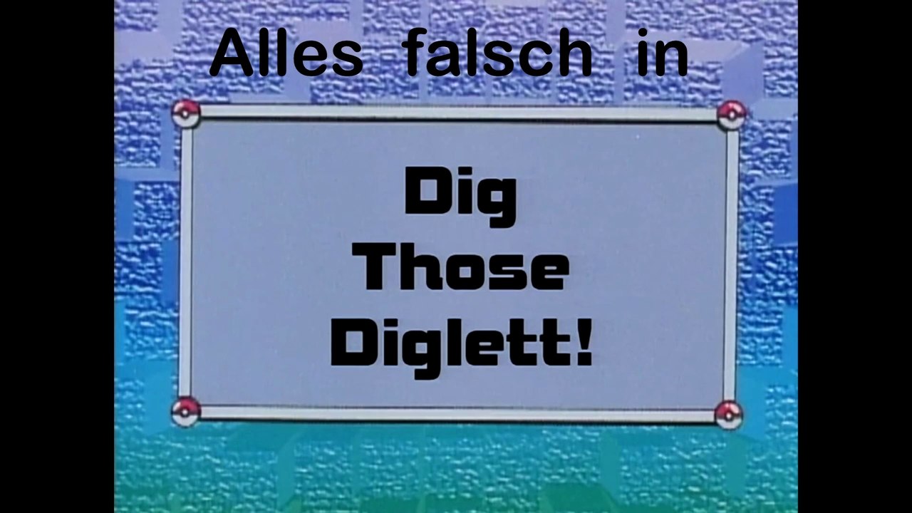 Alles Falsch in Pokémon: Episode 30 (Das Digda-Problem)