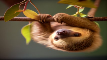 La popular especie de oso perezoso está en peligro