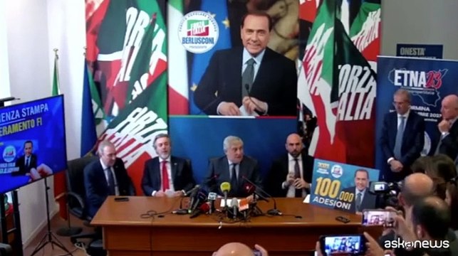 Tajani a FI: 100mila iscritti, successo rafforza nostra azione governo