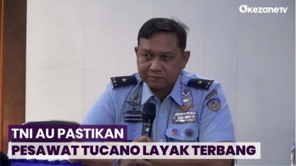 TNI AU Pastikan Pesawat Super Tucano yang Jatuh Masih Layak Terbang