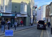 Worker airlifted to hospital after fall from scaffolding in Tenby