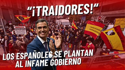 Los españoles ‘calientan’ la calle después del infame pacto de Sánchez con Puigdemont